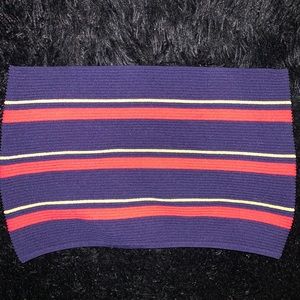 Strapless crop top